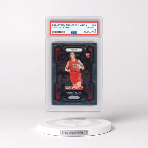 2024 Panini Prizm Monopoly WNBA #65 Caitlin Clark (PSA 10 GEM MINT)