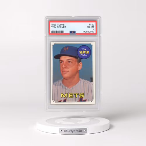 1969 Topps #480 Tom Seaver (PSA 6 EX-MT)