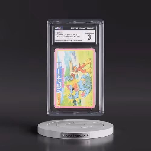 2002 Advanced Generation (Pink Border) #006 Blaziken (CGC 3 VG)