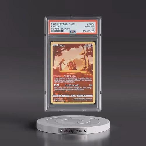 2022 Pokémon Sword & Shield Silver Tempest #TG04 Jynx - Full Art (PSA 10 GEM MINT)
