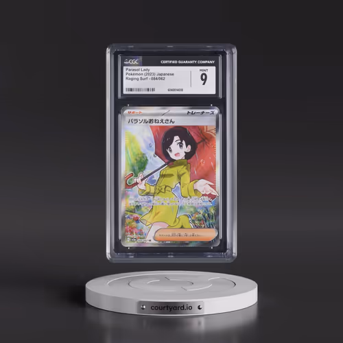 2023 Raging Surf #084/062 Parasol Lady - Super Rare Holo (CGC 9 MINT)