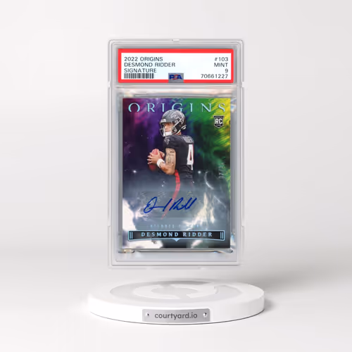 2022 Panini Origins #103 Desmond Ridder - Signature (PSA 9 MINT)
