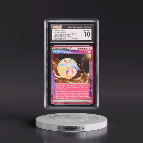 2024 Pokémon Twm EN-Twilight Masquerade #167 Legacy Energy (CGC 10 GEM MINT)