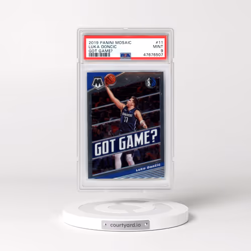 2019 Panini Mosaic Got Game? #11 Luka Doncic (PSA 9 MINT)