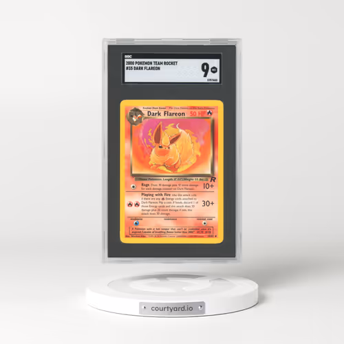 2000 Team Rocket #35 Dark Flareon (SGC 9 MINT)