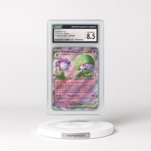 2024 Paldean Fates - PAF EN #029/091 Gardevoir ex - Holo (CGC 8.5 NM-MT+)