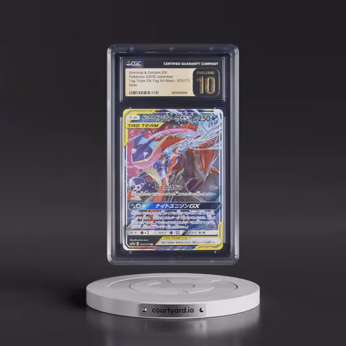 2019 Tag Team GX: Tag All Stars #072/173 Greninja & Zoroark GX - Holo (CGC 10 PRISTINE)