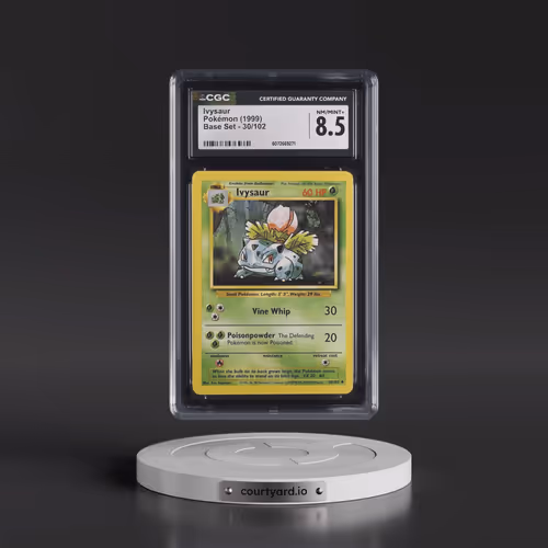 1999 Base Set #30/102 Ivysaur (CGC 8.5 NM-MT+)