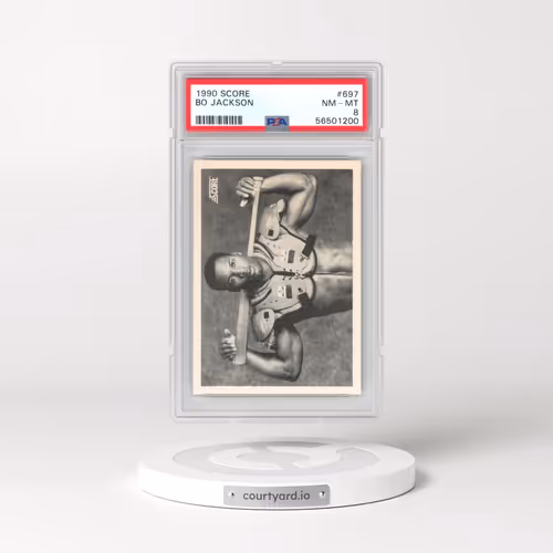 1990 Score #697 Bo Jackson (PSA 8 NM-MT)