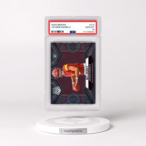 2024 Panini Mosaic #272 Jayden Daniels (PSA 10 GEM MINT)