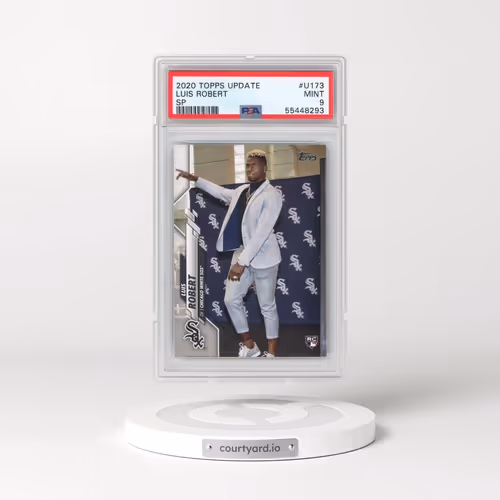 2020 Topps Update #U173 Luis Robert - SP (PSA 9 MINT)