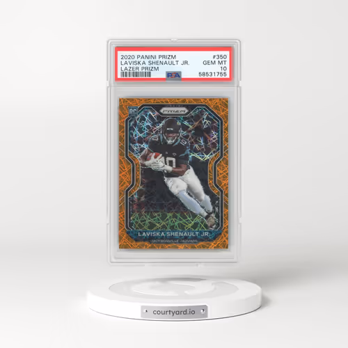 2020 Panini Prizm #350 Laviska Shenault Jr. - Lazer Prizm (PSA 10 GEM MINT)