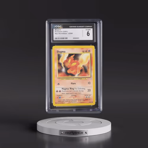 2001 Neo Revelation #53/64 Slugma (CGC 6 EX-NM)