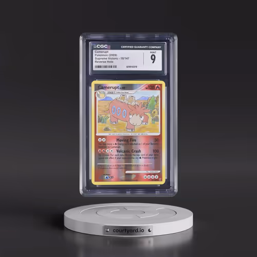 2009 Supreme Victors #18/147 Camerupt - Reverse Holo (CGC 9 MINT)