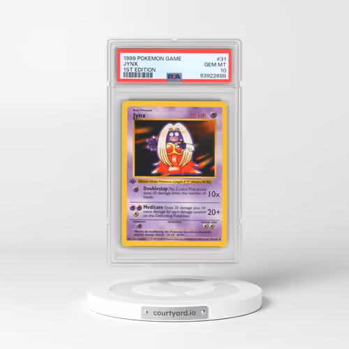 1999 Pokémon Game #31 Jynx - 1st Edition (PSA 10 GEM MINT)