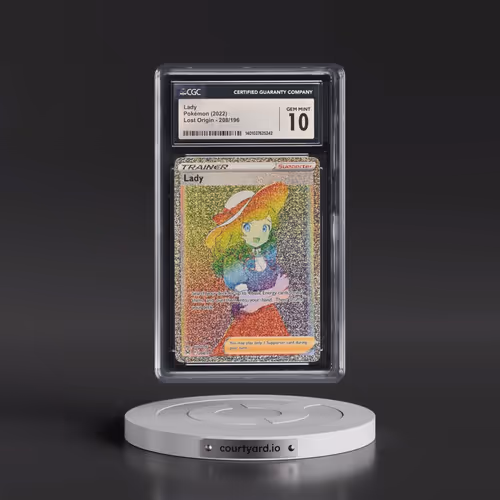 2022 Lost Origin #208/196 Lady - Rainbow Holo (CGC 10 GEM MINT)