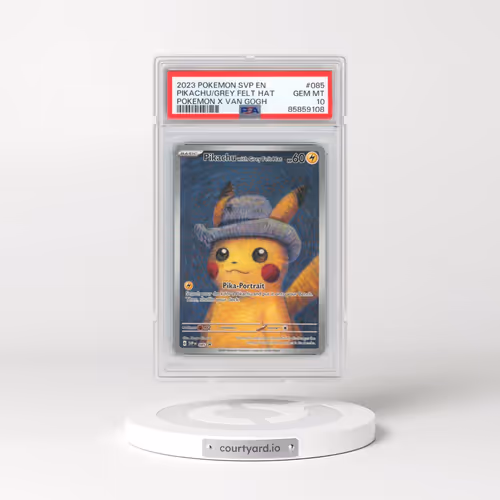 2023 Pokémon Svp EN-SV Black Star Promo #085 Pikachu With Grey Felt Hat - Pokemon X Van Gogh (PSA 10