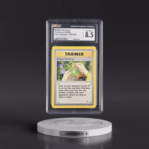 2000 Gym Heroes #110/132 Erika's Perfume (CGC 8.5 NM-MT+)