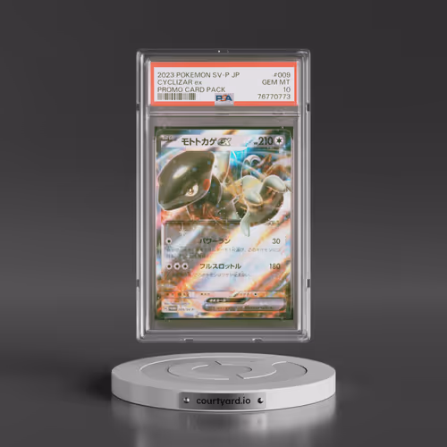 2023 Pokémon SV-P Promo #009 Cyclizar EX - Holo Promo Card Pack (PSA 10 GEM MINT)