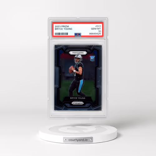 2023 Panini Prizm #311 Bryce Young (PSA 10 GEM MINT)