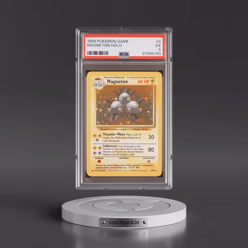 1999 Pokémon Game #9 Magneton - Holo (PSA 5 EX)
