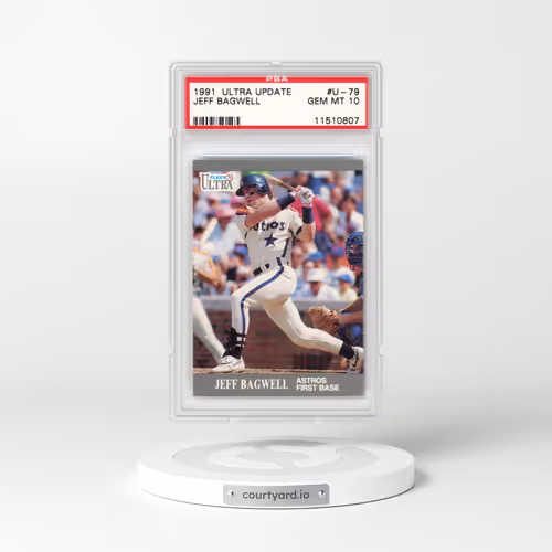 1991 Ultra Update #U-79 Jeff Bagwell (PSA 10 GEM MINT)