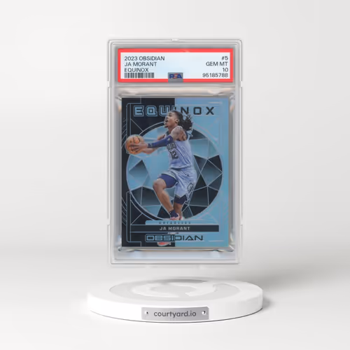 2023 Panini Obsidian Equinox #5 Ja Morant (PSA 10 GEM MINT)