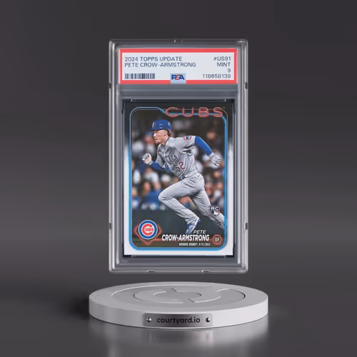 2024 Topps Update #US91 Pete Crow-Armstrong (PSA 9 MINT)