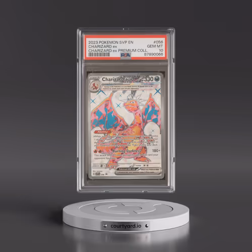 2023 Pokémon Svp EN-SV Black Star Promo #056 Charizard EX - Holo Charizard EX Premium Collection (PS