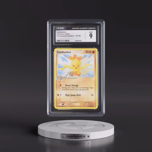 2006 EX Crystal Guardians #16/100 Combusken (CGC 9 MINT)