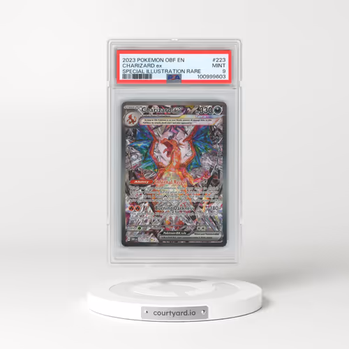 2023 Pokémon Obf EN-Obsidian Flames #223 Charizard EX - Holo Special Illustration Rare (PSA 9 MINT)