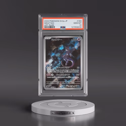 2023 Pokémon Sv2a-Pokemon 151 #183 Mewtwo - Art Rare (PSA 10 GEM MINT)