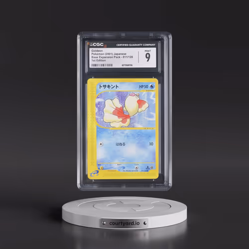 2001 Base Expansion Pack #011/128 Goldeen - 1st Edition (CGC 9 MINT)