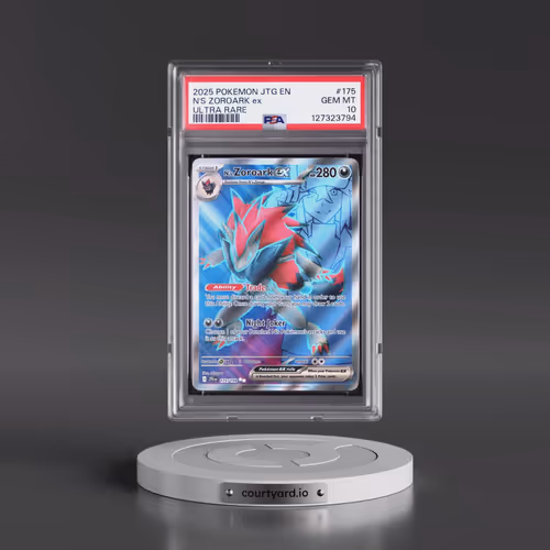 2025 Pokémon Jtg EN-Journey Together #175 N's Zoroark EX - Holo Ultra Rare (PSA 10 GEM MINT)