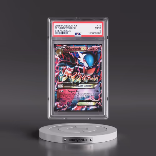 2016 Pokémon XY Steam Siege #79 M Gardevoir EX - Holo (PSA 9 MINT)