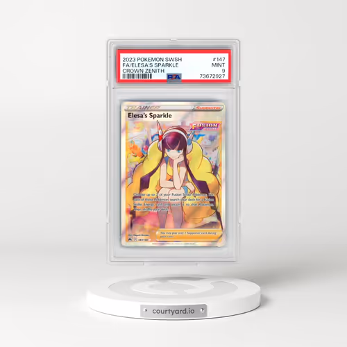 2023 Pokémon Sword and Shield Crown Zenith #147 Elesa's Sparkle - Full Art (PSA 9 MINT)