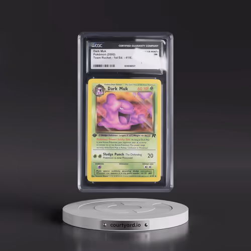 2000 Team Rocket #41/82 Dark Muk - 1st Edition 1st Edition (CGC 7.5 NM+)