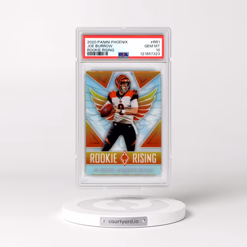 2020 Panini Phoenix Rookie Rising #RR1 Joe Burrow (PSA 10 GEM MINT)