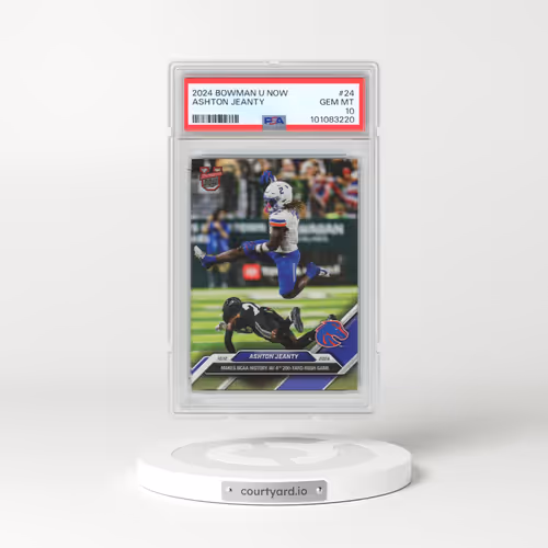2024 Bowman U Now #24 Ashton Jeanty (PSA 10 GEM MINT)