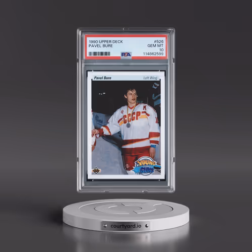 1990 Upper Deck #526 Pavel Bure (PSA 10 GEM MINT)