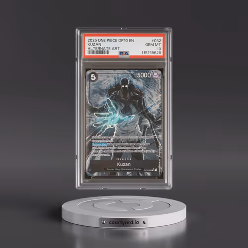 2025 One Piece OP10-Royal Blood #082 Kuzan - Alternate Art (PSA 10 GEM MINT)