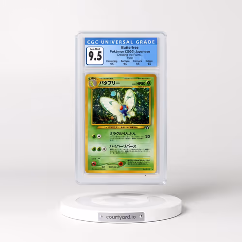 2000 Crossing the Ruins... Butterfree - Holo (CGC 10 GEM MINT)