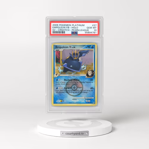 2009 Pokémon Platinum Supreme Victors #27 Empoleon FB - Holo Crosshatch-2010 Pokemon League (PSA 10
