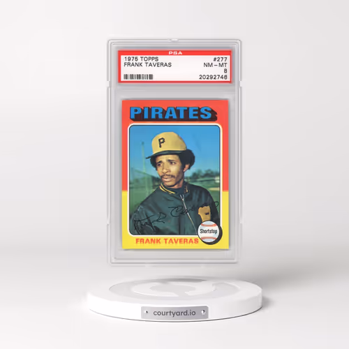 1975 Topps #277 Frank Taveras (PSA 8 NM-MT)