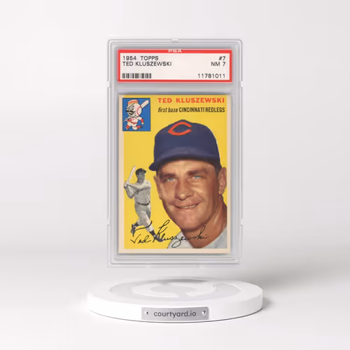 1954 Topps #7 Ted Kluszewski (PSA 7 NM)