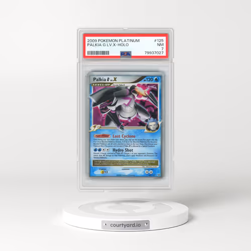 2009 Pokémon Platinum #125 Palkia G LV.X - Holo (PSA 7 NM)