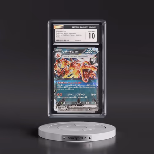 2023 Ruler of the Black Flame #066/108 Charizard ex - Holo (CGC 10 GEM MINT)