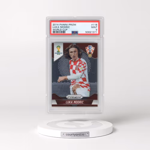 2014 Panini Prizm World Cup #118 Luka Modric (PSA 9 MINT)