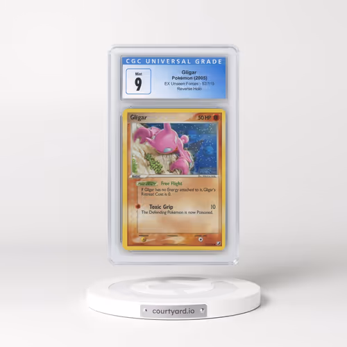2005 EX Unseen Forces #57/115 Gligar - Reverse Holo (CGC 9 MINT)