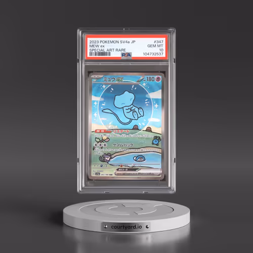 2023 Pokémon Sv4a-Shiny Treasure EX #347 Mew EX - Holo Special Art Rare (PSA 10 GEM MINT)